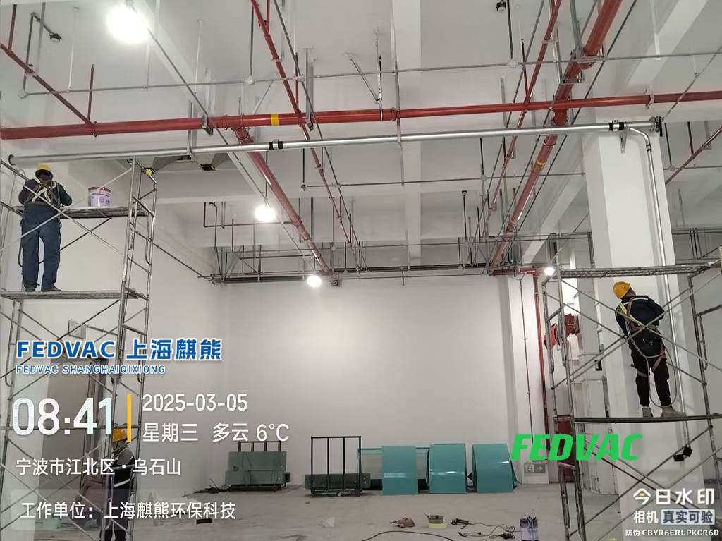 粮食仓储负压吸尘系统管道防腐处理